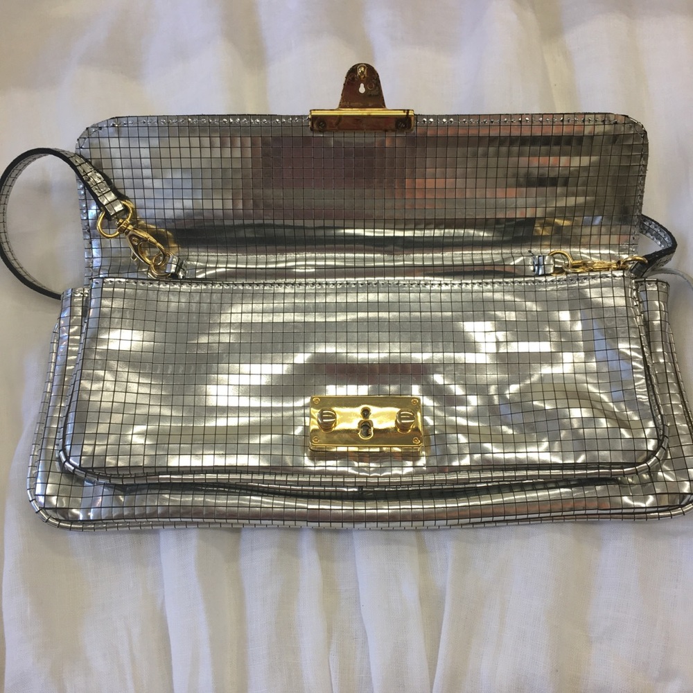 Luciano padovan silver clutch - Picture 7 of 11